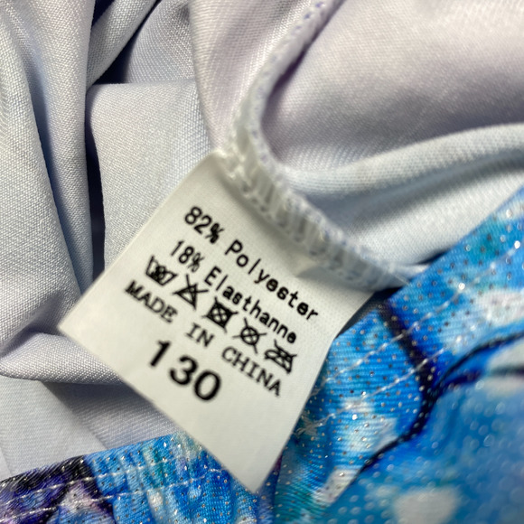 Toddler Girl Mermaid Swimsuit Tankini - Picture 4 of 4